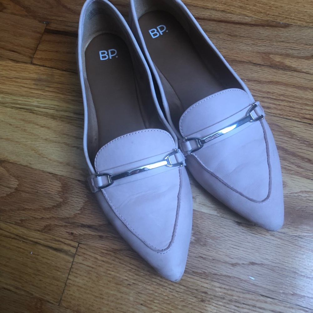 Pink BP loafers from Nordstrom